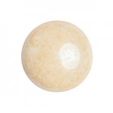 Les perles par Puca® Cabochon 18 mm - Opaque beige ceramic look 03000/14413